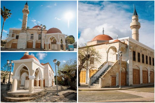 Ολοκληρώθηκαν οι εργασίες αποκατάστασης του τεμένους Ντεφτερνταρ στην. Πλ. Ελευθερίας Κω