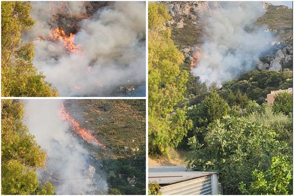 Συμβαίνει τώρα: Μεγάλη φωτιά στο Πυλί
