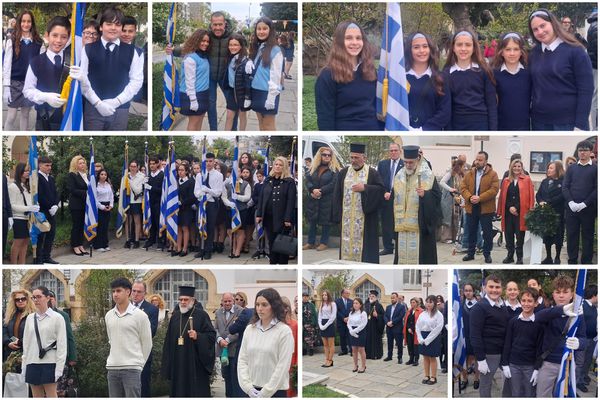Με λαμπρότητα και συγκίνηση οι εκδηλώσεις από την εκπαιδευτική κοινότητα της Κω για την επέτειο της 25ης Μαρτίου
