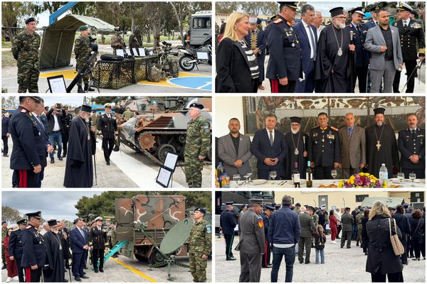 Με επισημότητα και θρησκευτική ευλάβεια ο εορτασμός του Αγίου Γεωργίου στο στρατόπεδο 543 Μ/Κ ΤΕ στην Αντιμάχεια