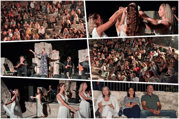 Υπέροχη η συναυλία του μουσικού σχήματος «Χατέστε» στο Ρωμαϊκό Ωδείο Κω