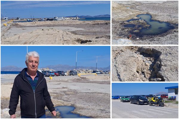 Παράπονα από τον κ. Αντώνη Γκίκα για την κατάσταση του λιμανιού στο Μαστιχάρι: Εγκατάλειψη και αδιαφορία...