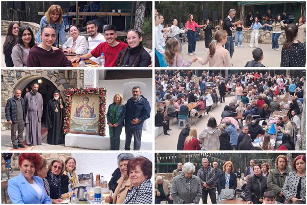 Χορός και γλέντι στο πανηγύρι της Ζωοδόχου Πηγής στα Τσουκαλαριά Κω