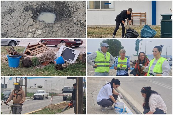 Eθελοντικός καθαρισμός στο Μαστιχάρι – Παράπονα για την κατάσταση του Χωριού