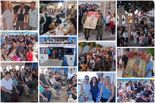 Εκατοντάδες πιστοί από την Κω και φέτος στον εορτασμό του Αγίου Νικήτα του Νισυρίου