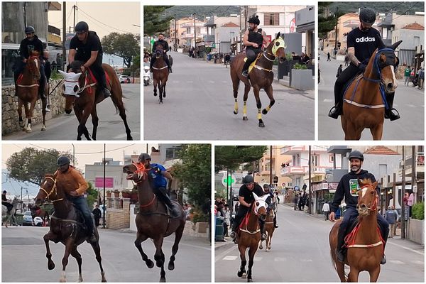Συνεχίζονται οι "προβες" για την παρέλαση αλόγων στο Πυλί 