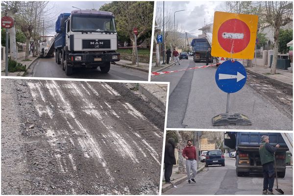 Ξεκίνησαν οι εργασίες ασφαλτοστρωσης στην οδό Μ. Αλεξάνδρου (φωτό - βίντεο)