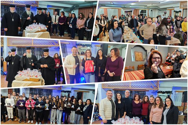 Μουσική, ευχές και βραβεύσεις στην κοπή πίτας του Δημοτικού Σχολείου Πυλίου