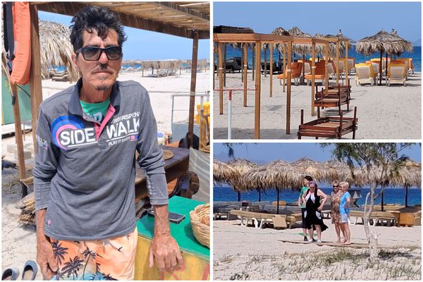 Παραλιούχοι στο Τιγκάκι διαμαρτύρονται για την απομάκρυνση των χημικών τουαλετών 
