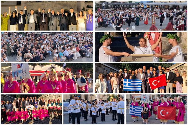 Η Πλατεία Ελευθερίας στην Κω γέμισε με μηνύματα ενότητας και φιλίας