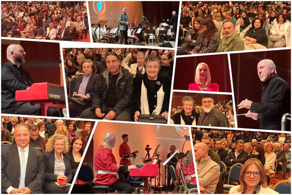 "Μαγευτικό" αφιέρωμα στον Σταμάτη Κραουνάκη από τη Φιλαρμονική Κώων Π. Τσακανιάς