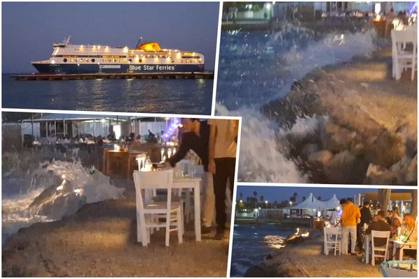 Παράπονα από επαγγελματίες και πελάτες στην Αβέρωφ για τα κύματα από την άφιξη του Blue Star
