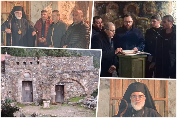 Με κατάνυξη ο εσπερινός στην Παναγιά Καστριανή στο Παλιό Πυλί