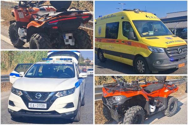 Τροχαίο με ανατροπή «γουρούνας» στον επαρχιακό – Τραυματίστηκε ανήλικος