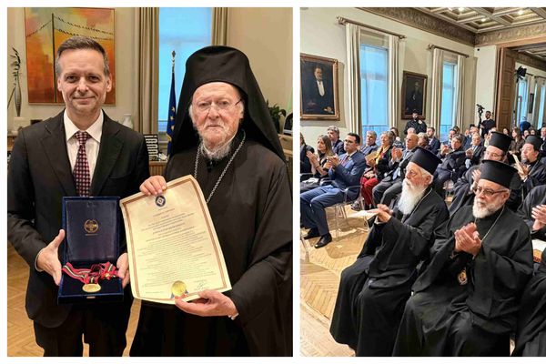 Ο Μητροπολίτης κ. Ναθαναήλ συνοδεύει τον  Oικουμενικό Πατριάρχη στην Αθήνα