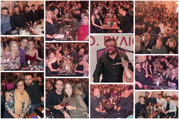 Με πολύ κέφι η εκδήλωση του Α.Ο. Πυλίου με τον Γρηγόρη Σαμόλη στην κατάμεστη "Φαντασία" 