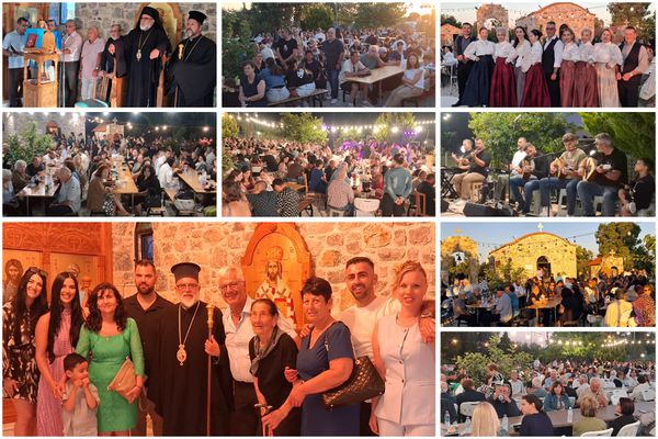 Με μεγάλη προσέλευση ο εορτασμός του Οσίου Δαυίδ στην Αντιμάχεια