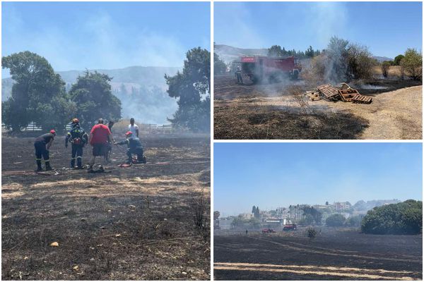 Συμβαίνει τώρα: Mεγάλη κινητοποίηση για φωτιά στο Ψαλίδι