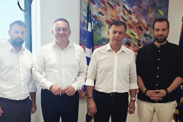 Συνάντηση του Δημάρχου Θ. Νικηταρά με τον Υφ. Παιδείας Κ. Βλάση για τις ανάγκες των σχολικών κτιρίων στην Κω