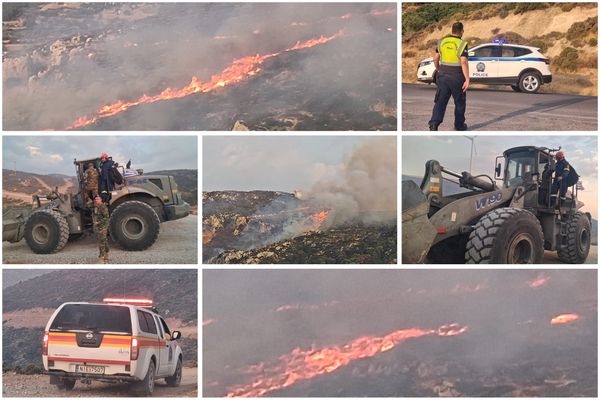 Συμβαίνει τώρα: Μεγάλη φωτιά στο Πυλί