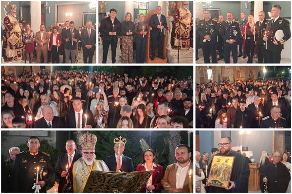 Σε κλίμα λαμπρότητας και ευλάβειας γιορτάστηκε η Ανάσταση στην Κω