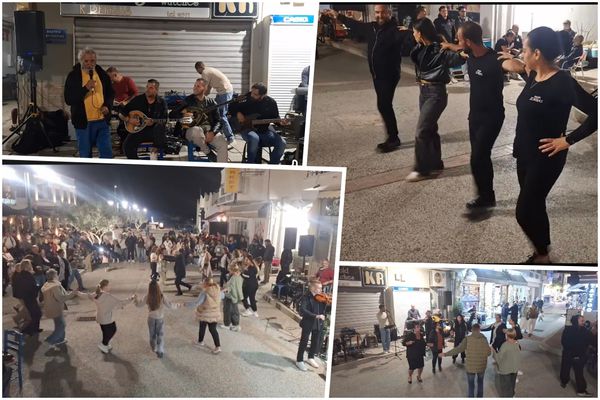 Κέφι και χορός στην Καρδάμαινα στο καθιερωμένο γλέντι για το κλείσιμο της σεζόν 
