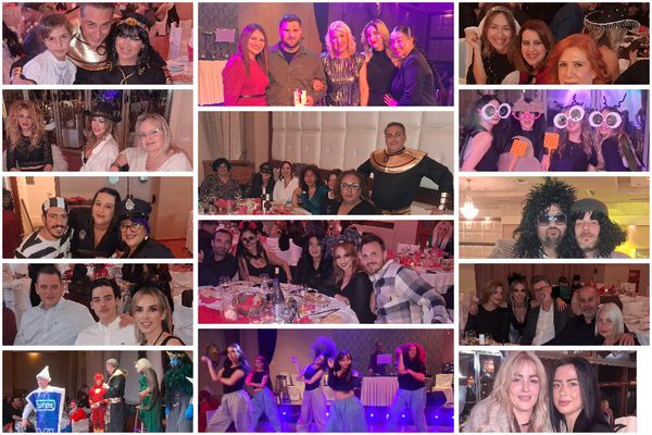 Αποκριάτικο κλίμα και γιορτινή ατμόσφαιρα στη χοροεσπερίδα του Σωματείου κουρέων - κομμωτών Κω