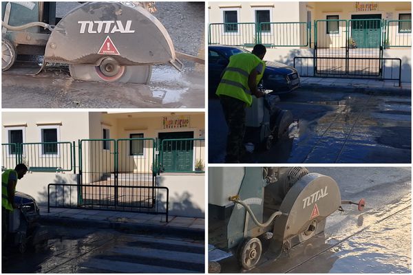 Ξεκίνησαν οι εργασίες για τις «έξυπνες» διαβάσεις σε σχολεία της Κω