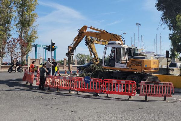 Κλείνει ο κόμβος στη Μαρίνα - Ξεκινούν οι εργασίες ασφαλτοστρωσης