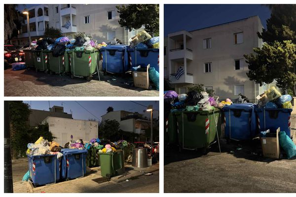 Δυσφορία και παράπονα για τα απορρίμματα στις οδούς Θεμιστοκλέους και Αβέρωφ