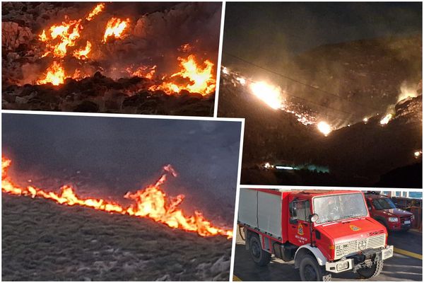 Υπό έλεγχο η μεγάλη πυρκαγιά στην Κάλυμνο μετά από ολονύχτια μάχη με τις φλόγες