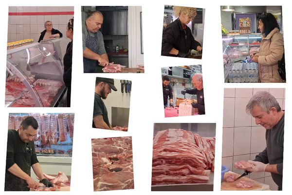 Αυξημένη η κίνηση στα κρεοπωλεία του νησιού για την Τσικνοπέμπτη