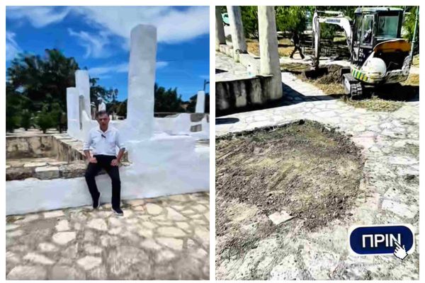 Θ. Νικηταράς: Παρέμβαση του Δήμου στο χώρο δίπλα από την Casa Romana