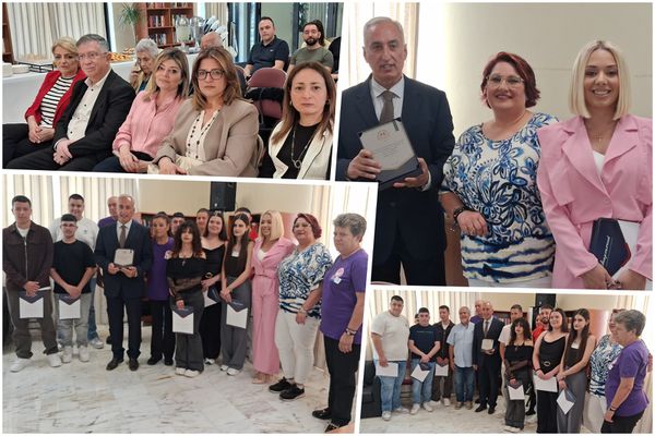 Παράδειγμα προσφοράς από τους μαθητές του Λυκείου Αντιμάχειας - Βραβεύτηκαν απο το Σ/γο Νεφροπαθων Κω