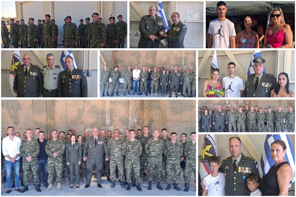 Αλλαγή Δ/σης στην 80 ΜΕΘ – Ο Αν/χης Γ. Τσαβλαρίδης παρέδωσε στον Αν/χη Γ. Παναγιωτόπουλο