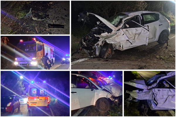 Άγιο είχε συμπολίτης μας – Αυτοκίνητο ξέφυγε από την πορεία του και προσέκρουσε σε δέντρα