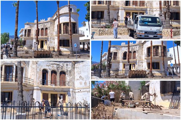 Ξεκίνησαν οι εργασίες στο κτίριο της πρώην Ταξιαρχίας - Θα μετατραπεί σε τουριστικό κατάλυμα πολυτελείας