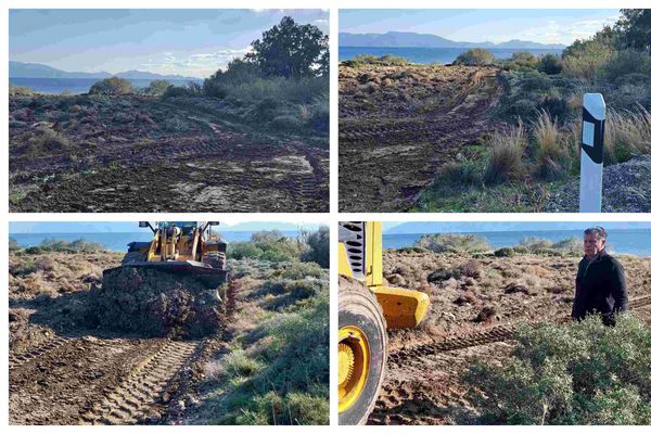 Θ. Νικηταράς: Ξανά προσβάσιμος ο δρόμος στην παραλία του Αγ. Φωκά