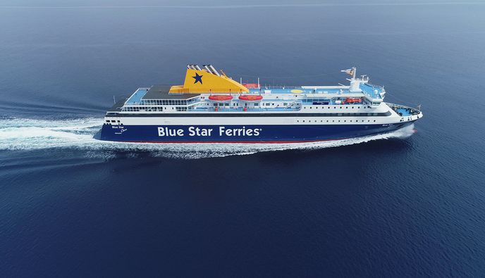 Οι αλλαγές των δρομολογίων της "Blue Star" την Τετάρτη 20/11 λόγω της απεργίας