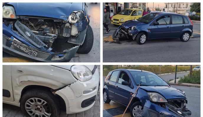Σοβαρό τροχαίο στο Ζηπάρι - Αυτοκίνητο παρέσυρε πεζή μετά από σύγκρουση με άλλο όχημα