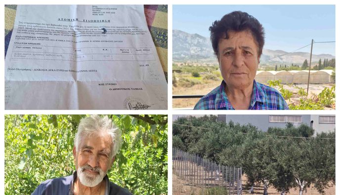 Αγανακτισμένοι δηλώνουν οι κάτοικοι στο Λινοπότη λόγω του αρδευτικού νερού 