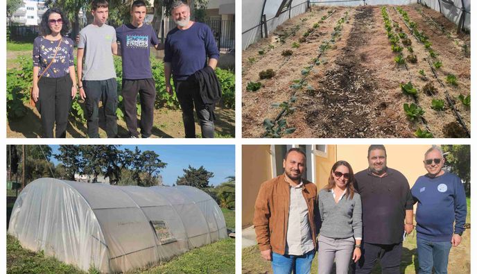 Ενίσχυση και στήριξη του Τμήματος Γεωπονίας του ΕΠΑΛ Κω από το Περιφερειακό φυτώριο