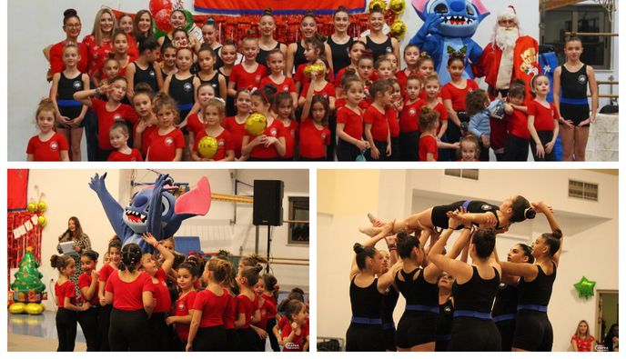 Υπέροχη η Χριστουγεννιάτικη εκδήλωση της ρυθμικής του "Ιπποκράτη του Κώου"