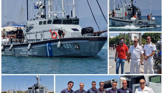 Έφτασε στην Κω το νέο υπερσύγχρονο πλωτό του Λιμενικού Σώματος