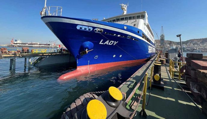 Ολοκλήρωσε το δεξαμενισμό το πλοίο “Lady” της SAOS Ferries – Ετοιμάζεται για τα Δωδεκάνησα