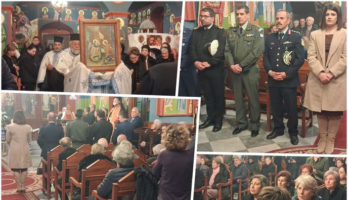 Με μεγαλοπρέπεια ο Αρχιερατικός Εσπερινός στον Ι.Ν. Ευαγγελίστριας Ασφενδιού