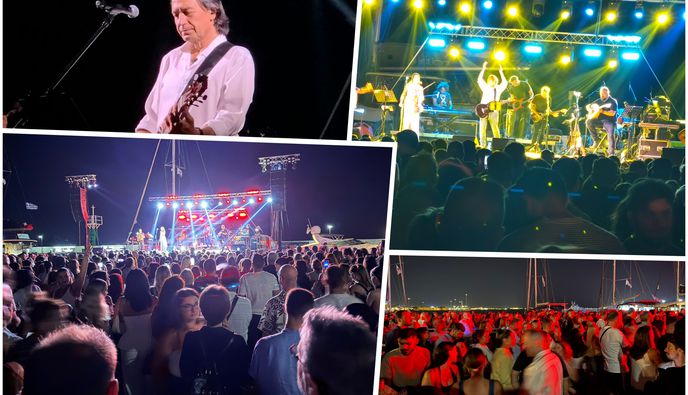 Μαγική βραδιά με τον Γιάννη Κότσιρα στη Μαρίνα της Κω