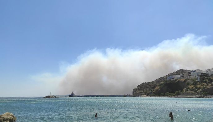 Ρέθυμνο: Νεκροί δύο πυροσβέστες στη μάχη κατάσβεσης