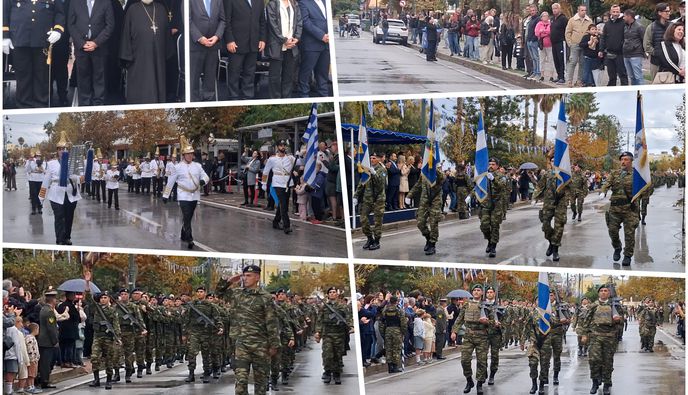 Με λαμπρότητα τιμήθηκε η επέτειος της 28ης Οκτωβρίου στην Κω