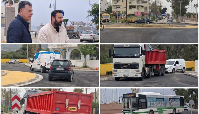 Δόθηκε στην κυκλοφορία ο κόμβος στη Μαρίνα Κω – Θ. Νικηταράς: Αισθανόμαστε περηφάνια και δικαίωση